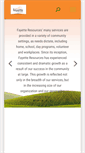 Mobile Screenshot of fayetteresources.org